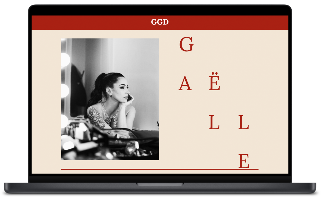 Mockup d'un ordinateur qui illustre le projet janus